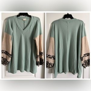 Pullover V-neck. Soft and flowy. Brand new never worn.